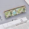 OUZPGAQ Palm Trees Leaves Pencil Case, Hawaiian Summer Style Zipper
