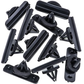 Rexka 10pcs Front Fender Flare Moulding Clips 5189181AA for Jeep Commander XH XK 2006 2007 2008 2009 2010 5189181-AA - Large Fender Flare Retainer Moulding Clip