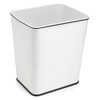 Polder 7 Gallon, Undersink, No Skid Rubber Base, Brushed Stainless