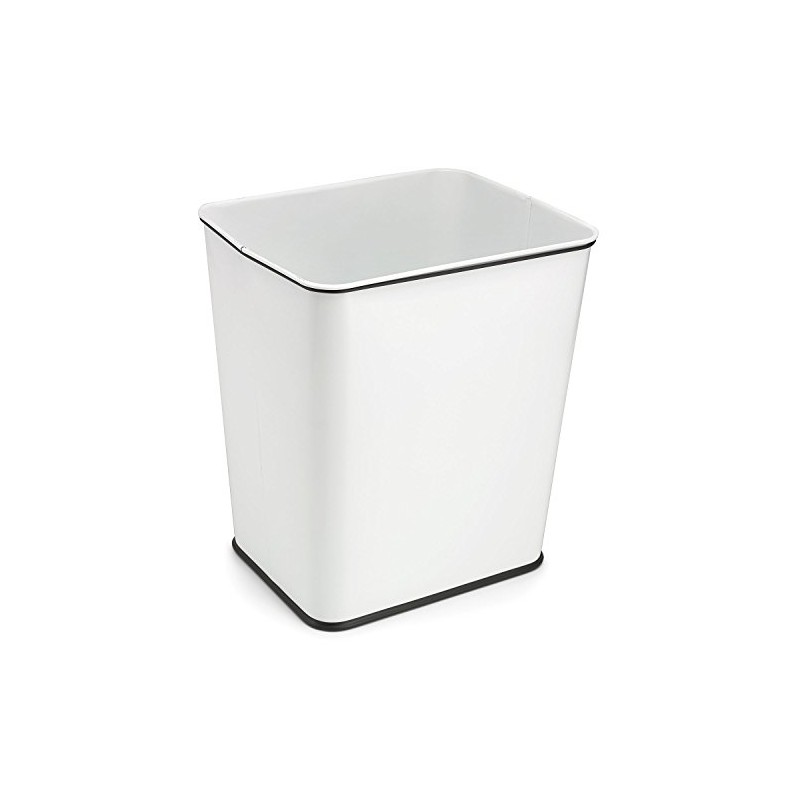 Polder 7 Gallon, Undersink, No Skid Rubber Base, Brushed Stainless