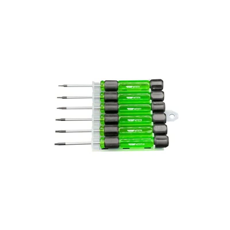 Vim Tools 6 PC. Miniature TORX® Screwdriver Set