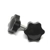 MACHSWON Star Knob Grips M5x20mm Female Thread Clamping Knobs Handle
