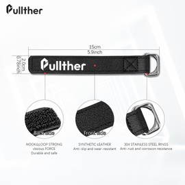 Pullther fishing 2 Pcs Fishing Lanyard,Fishing Rod Straps,Kayak Paddle Leash,tool lanyard,Paddle Board Fishing Accessories,Heavy Duty Retractable Coiled Lanyard for Fishing,Rods,Boating,Kayak.(Orange)