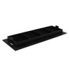 Kair Black Airbrick Grille with Surround for 204mm x 60mm