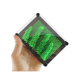 Curious Minds Busy Bags 1 Random Color Plastic Pin Art Classic Fun Toy - Colorful 3D Clone Sculpture Impression Toy - Classic 80's Desk Fidget Toy