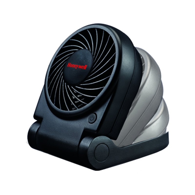 Honeywell HTF090B Turbo On-the-Go Personal Fan, Black – Small Portable