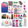 Mc Nails Master Kit 32 Pzs Mochila, Uas Acrlicas, Monmero