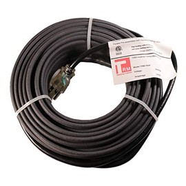 Thermal Resources Management Self-Regulating De-Icing Roof Heating Cable - for Heat Tracing and Ice Dam Prevention - Direct Plug-in System - 120 Volts (50 Feet + 6 Feet Cold Lead)