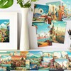 HCHES 50 Sheets Landscapes Postcards Set Travel Poster Artistic Assorted