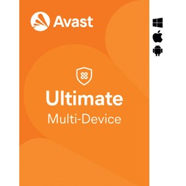 Avast Ultimate 2025 - Antivirenschutz im Paket mit Avast SecureLine VPN und Avast Cleanup Premium - für Windows, macOS, iOS und Android | 10 Geräte | 1 Jahr | PC/Mac/Android/iOS
