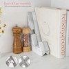 EFFORTICH Cookbook Stand, Wooden Recipe Book Holder, Cook Book Stand