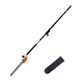 SD-CityCliq Pole Saw Attachment(12") and Extension Pole(30") fits for Ryobi,Craftsman,Weed Eater,mtd pro,Troy-Bilt,Toro,John Deere,Hus 128LD Most Brush Cutter/String Trimmer (orange)