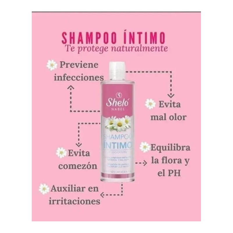 Shampoo Íntimo Uso Externo Higiene Íntima Limpieza Confort