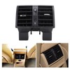Car Rear Center Air Conditioning Outlet Vent Nozzle 1TD819203 Black