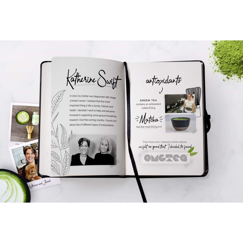 OMGTea Organic Matcha Green Tea Gift Set - Japanese AAA