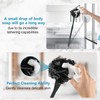 Loofah with Handle, 20.5'' Replaceable Shower Loofah to Improve Skin