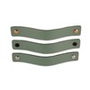 Brute Strength - Leather Handles for Furniture - Pale Green