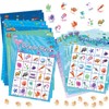 FANCY LAND Ocean Bingo Game 24 Players for Kids Under
