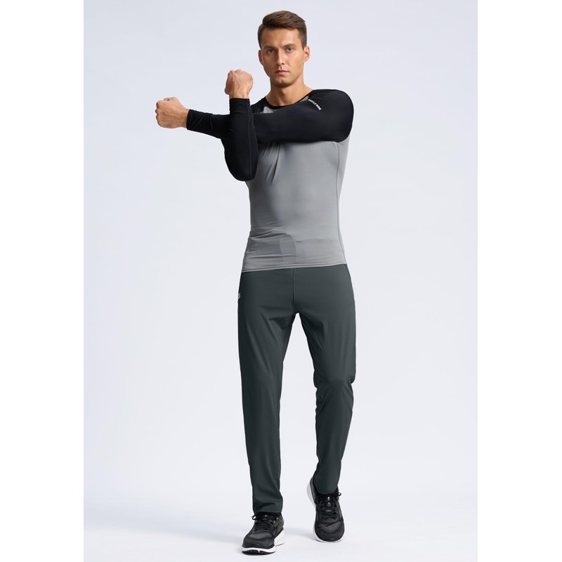 G Gradual Men's 30"/32"/34"/36" Inseam Tall Sweatpants with Zipper Pockets