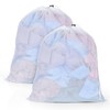 OTraki 2Pcs Mesh Laundry Wash Bag, 40x50cm Mesh Laundry Bag