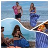 Casamollis Turkish Beach Towel, Prewashed, 100% Cotton, Soft, Absorbent, Quick