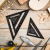 Aluminum Rafter Square Set (12" & 7") – Heavy-Duty Carpenter