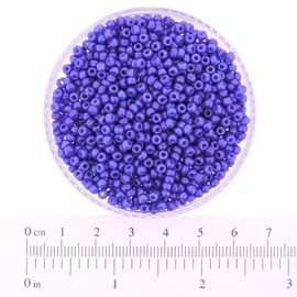 Miyuki Round Seed Beads Size 8/0 22g Opaque Bright Purple