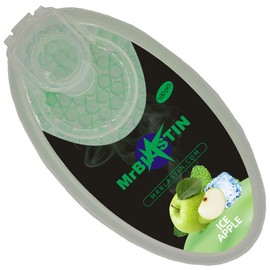 MrBlastin 100 Ice Apple Crushballs for Filter Insert, 16 Flavours to Choose From, Menthol Mint Crush Balls, Flavoured Capsules, Clickon Inserts Beads (Ice Apple)