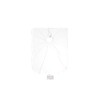 Illuzien Kids Solid White PRO Cape – Barber Cape for