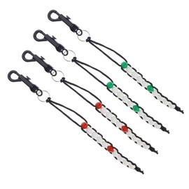 QFEHTHSK 2 Pieces Golf Strike Counter, Manual Scorer, Bead String Scorer, Portable Scorer, Gaming Scorer, Bead Cord Counting Tool