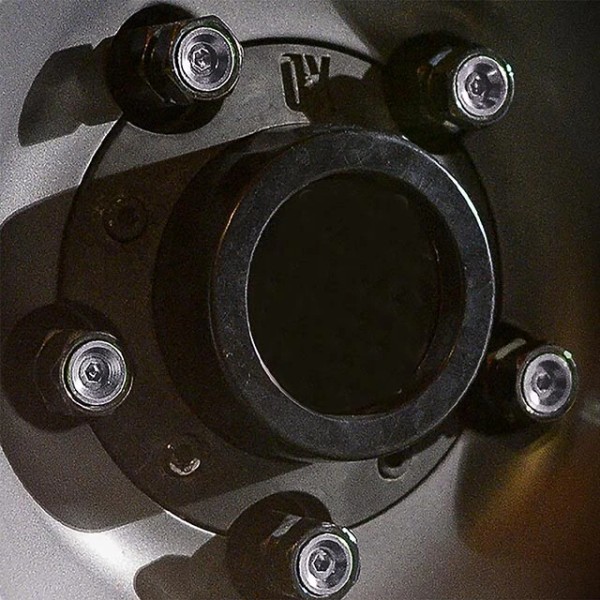 Dorman/AutoGrade Wheel Nut Cap, Silver Aluminum