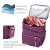 MIYCOO Lunch Bag & Lunch Box for Women Men Double