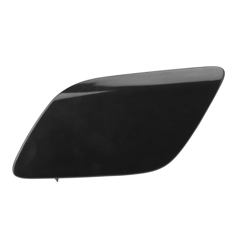 Headlight Washer Cover Black Front Bumper Headlight Washer Cover Spray