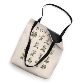 Vintage Flower Botanical Chart - Naturalist Design - Botany Tote Bag