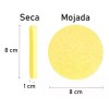 Universo en Linea Esponja Fibra Celulosa Natural Limpieza Facial Pachs