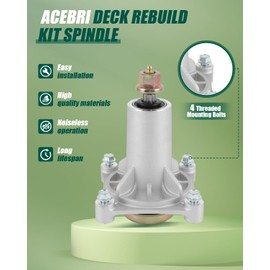 ACEBRI Deck Rebuild Kit 42" Mower Parts Fit for Newer Craftsman/Ariens Mowers (Hydro/Automatic/Geared) Newer Craftsman LT3000 Parts 192870 Spindle Assembly 2 Spindle Assembly 2 Mower Blades ﻿