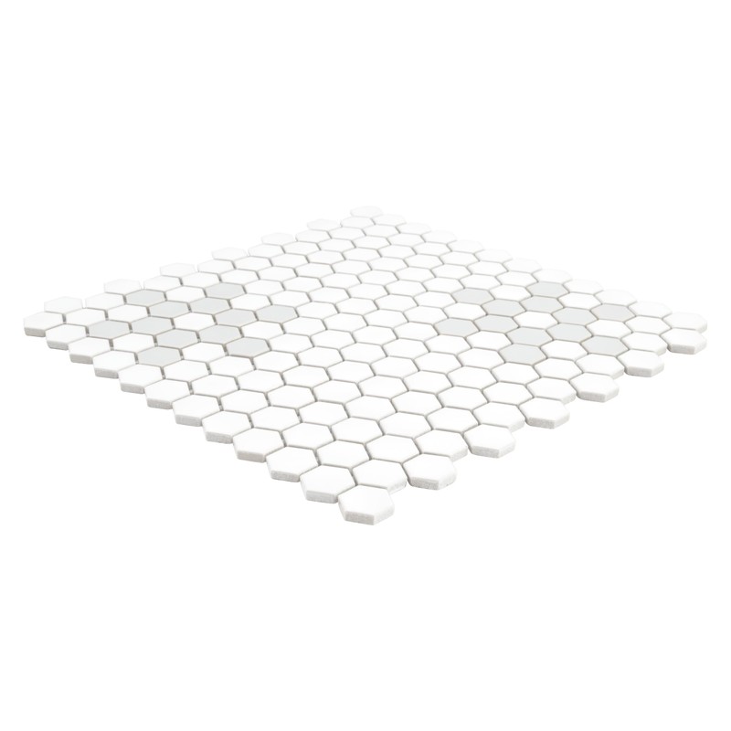MSI White & Gray 12 in. x 12 in. Mod