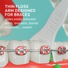 GRIN Braces Flosser, Floss Picks Designed for Braces, 60 Count,