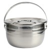 LIFKOME Boiling Pot Stainless Steel Camping Pot with Lid Lifter