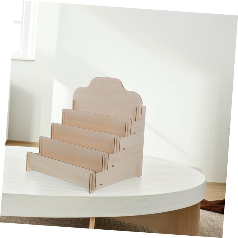 Card Display Stand Multi Purpose Tiered Organizer for Postcards Greeting