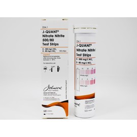 J-QUANT Nitrate/Nitrite Test Strips 80/500 from Test All Water
