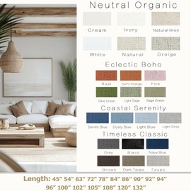 KOUFALL Tan Beige Black Out Curtains 63 Inches Long for Farmhouse Bedroom,Blackout Linen Textured Thermal Insulated Curtains 63 Inch Length