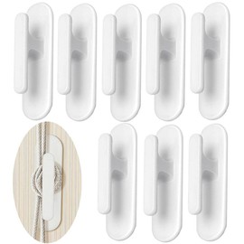 Cord Safety Blind Pull Cord Winder Curtain Cord Wrap Cleats Blind Cord Holder for Baby Children Protector Wall Hanging Hooks