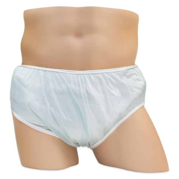 Bikini Cut Pull-On Style Adult Plastic Pants by LeakMaster -