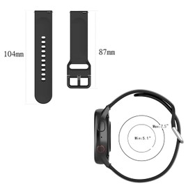 3 Pack Replacement Bands Compatible with Cosmo Jrtrack 2 Kids Smartwatch, Soft Silicone Adjustable Sport Strap Wristband for Kids (3 Pack C)