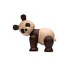 Spring Copenhagen Handmade Wooden Panda Figurine - Charming Decorative Artwork