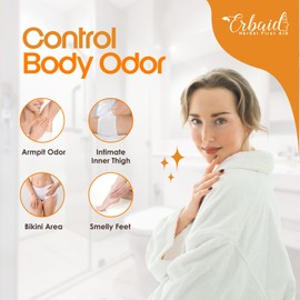 Persimmon Body Wash for Body Odor Control – Natural Deodorant Soap for Eliminating Nonenal Body Odor – Underarms, Intimate Inner Thigh, Bikini Area, Smelly Feet – Purifying Deodorizing Soap, Kids Safe