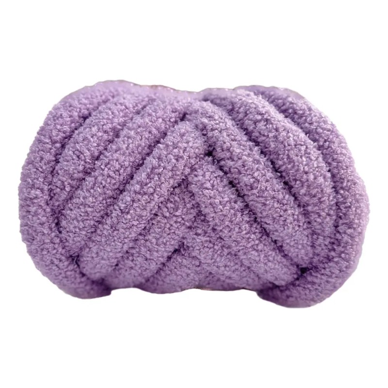 Hilo De Lana Grueso, Hilo De Punto Para Brazo, Violeta