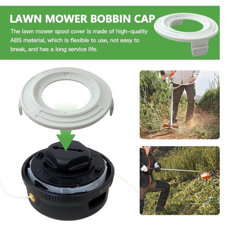 Zafina-UP 3Pack Trimmer Head Base Cover for Stihl Autocut C