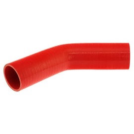 Pegasus E45.51-RED-6, Red Silicone Hose, 2" I.D. 45 degree Elbow, 6" Legs (no logo)
